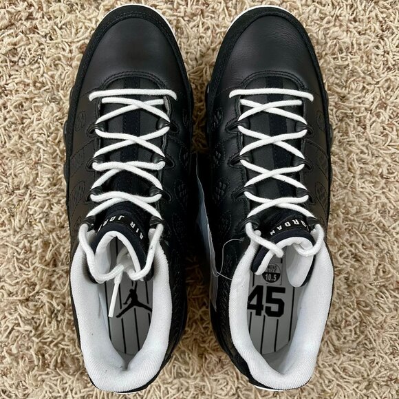 Air Jordan 9 Golf “Barons” Men’s Golf Cleats Shoes Black FN6930-001, Size 10.5 - Picture 6 of 16